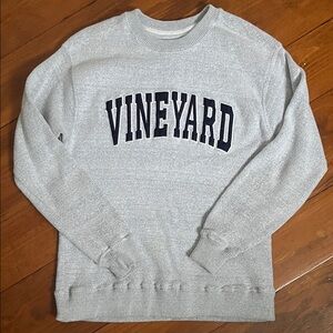 Light Gray Crewneck Sweater Martha’s Vineyard